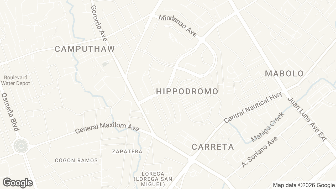 Map of 2Quad Building, PMD Office, Cardinal Rosales Avenue, Cebu City, Cebu, Philippines