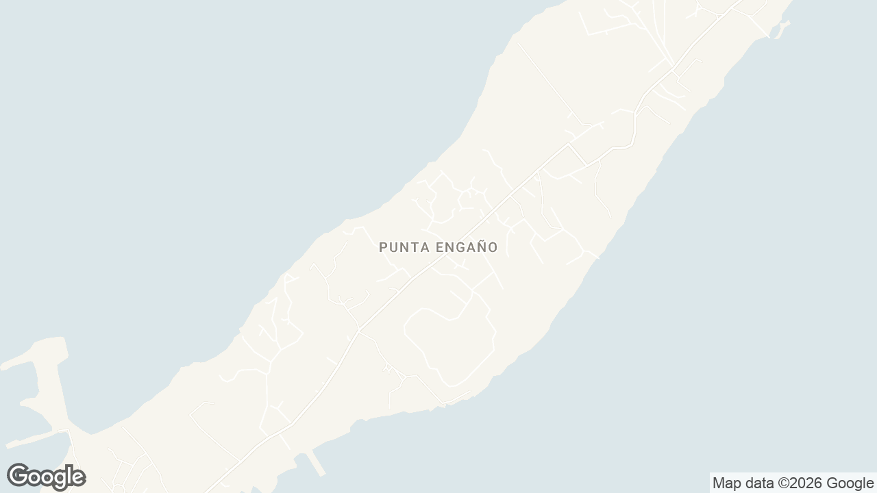 Map of Punta Engaño, Lapu-lapu City, Cebu, Philippines